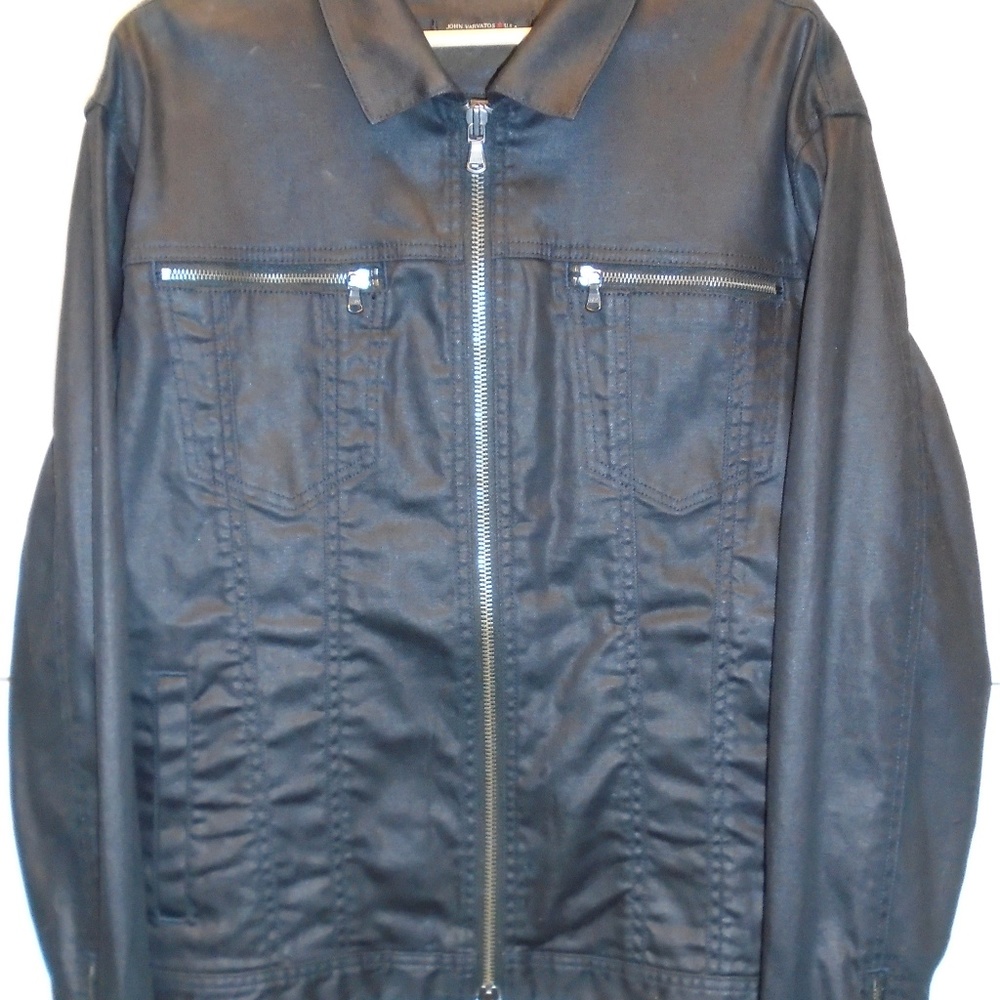 John Varvatos | Wax Denim Jacket